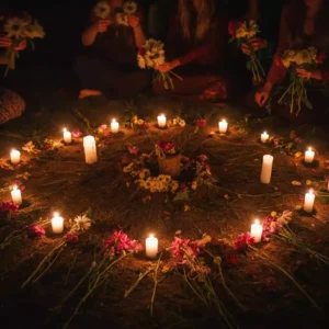 Imbolc Ritual Scene