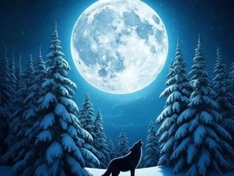 Wolf Full Moon